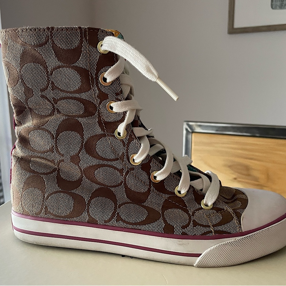 New COACH Sneakers sz 6.5